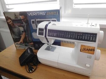 Šijací stroj VERITAS JEANS, 21 programov,