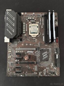 Predám MSI Z390-A PRO + CPU + RAM