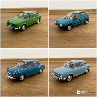 Škoda - modely 1:24
