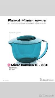 Micro kanvica 1L Tupperware