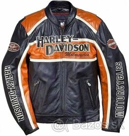 Kožená bunda zn. Harley Davidson veľ. XL