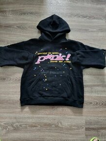 Sp5der Pnk Hoodie Black