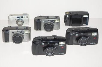 Kinofilmové fotoaparáty.