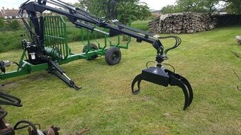 Vyvážačka dřeva za traktor