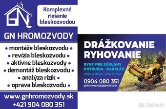 Montáž bleskozvodu - hromozvodu