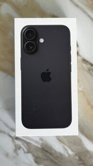 iPhone 16 128GB black nový nerozbalený