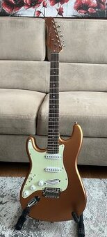 Predám Harley Benton ST-25TH LH Firemist strat (ľavoruký)