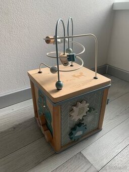 Little Dutch Montessori kocka Modrá