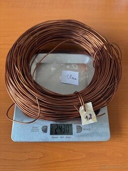 Medený drôt – rôzne priemery (1,00 až 1,8 mm)
