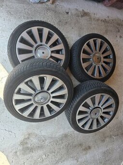 Alu disky Rozteč 5x112 r17 Pneu 215/45 r17 Cena za sadu 150e