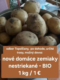 Zemiaky, rajciny, papriky, ligurcek, lekno - BIO