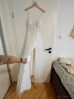 Svadobne šaty tylové