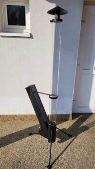 Terasový ohrievač,záhradné svetlo,rocket stove.