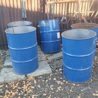 Predam plechove sudy 200l