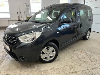 Dacia Dokker 1.6i 75KW 1.MAJITEL SERVISKA TEMPOMAT TAŽNÉ ZAŘ