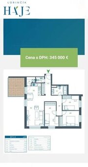 4i byt Lorinčík Háje (90m²) s terasou - holobyt Košice