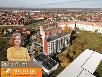 Na predaj 3-izbový byt na Záhradnej ulici v Skalici