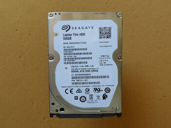 ♦️  2,5" SATA disk do notebooku  -  500 GB  ♦️