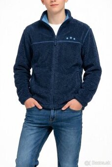 Modra Detska Mikina "Campus Challenger" - 8/10r - 134/140c