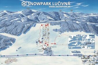 Skipas Lučivná 4-hodinovy dospelý