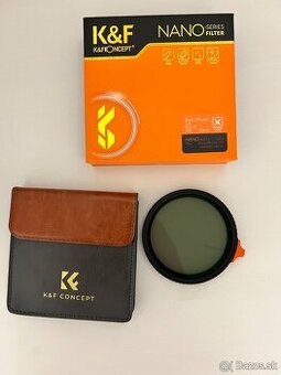 K&F Concept Black Mist 1/4 filter ND2-ND32 (2v1)Nano-X(72mm)