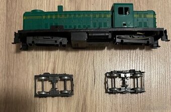 Modelová zeleznica H0 nalezovy stav