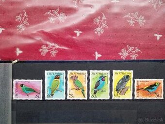 Poštové známky č.737 - Suriname - vtáci