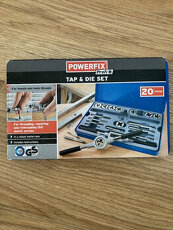 Súprava závitových vrtákov a rezačov