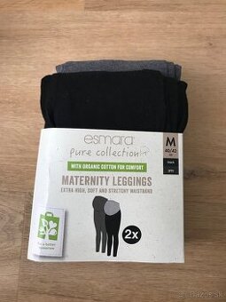 Tehotenské legíny z bio bavlny