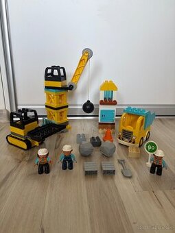 Lego Duplo stavba - demolácia na stavenisku - 10932