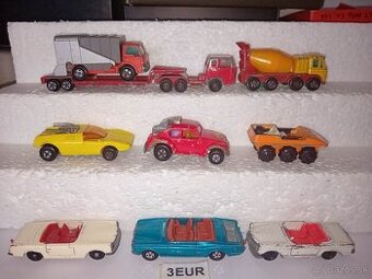 Matchbox RW superfast hrane modely