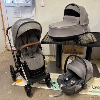 Kočík Cybex Priam Rosegold - Trojkombinácia