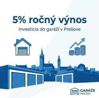 INVESTIČNÉ GARÁŽE S NÁJOMNÍKMI – OKAMŽITÝ VÝNOS
