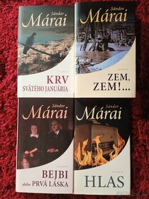 Predám knihy S. Márai, V. Zamarovský - 1