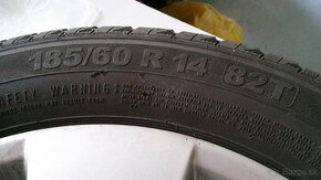 Letné pneumatiky 185/60 R14 - 1