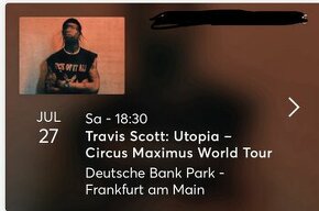 Travis Scott -Frankfurt