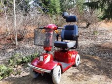 Elektrický vozík pre seniorov