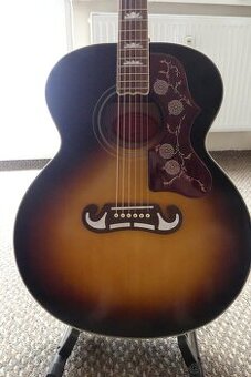 EPIPHONE Inspired by Gibson J-200 aged vintage sunburst - 1