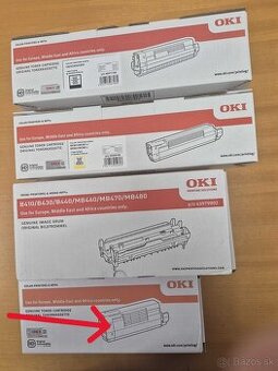 Čierny toner do OKI MC760/MC770/MC780