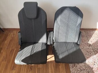 Peugeot 5008 ii zadní sedačky,sedaky
