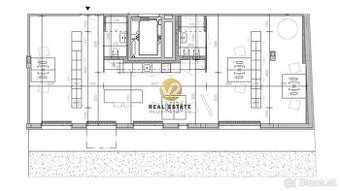 PREDAJ novostavba kancelárie - komerčný priestor 110m2+56m2