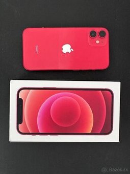 iPhone 12 mini - product red TOP stav - 1
