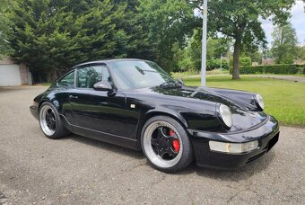 Porsche 964 Carrera 2 – manuál, perfektní technický stav