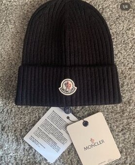 Predám nové čiapky Moncler čierne