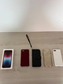 Apple iphone SE 64GB červeny