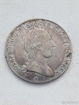 Mince 1/2 Toliar Jozef II. 1789 A