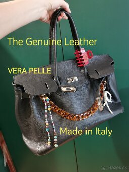 Kozena kabelka Vera Pelle talianska
