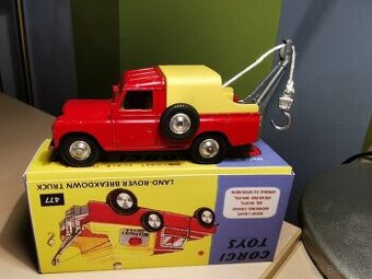 Corgi toys Land Rover odťahovka