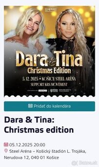Dara a Tina koncert Košice