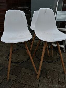 Barové stoličky - 4 ks